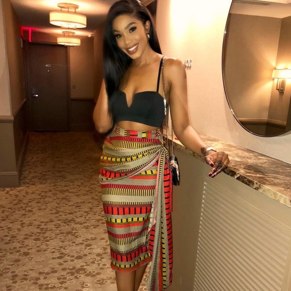 Faux-Wrap Pencil Skirt